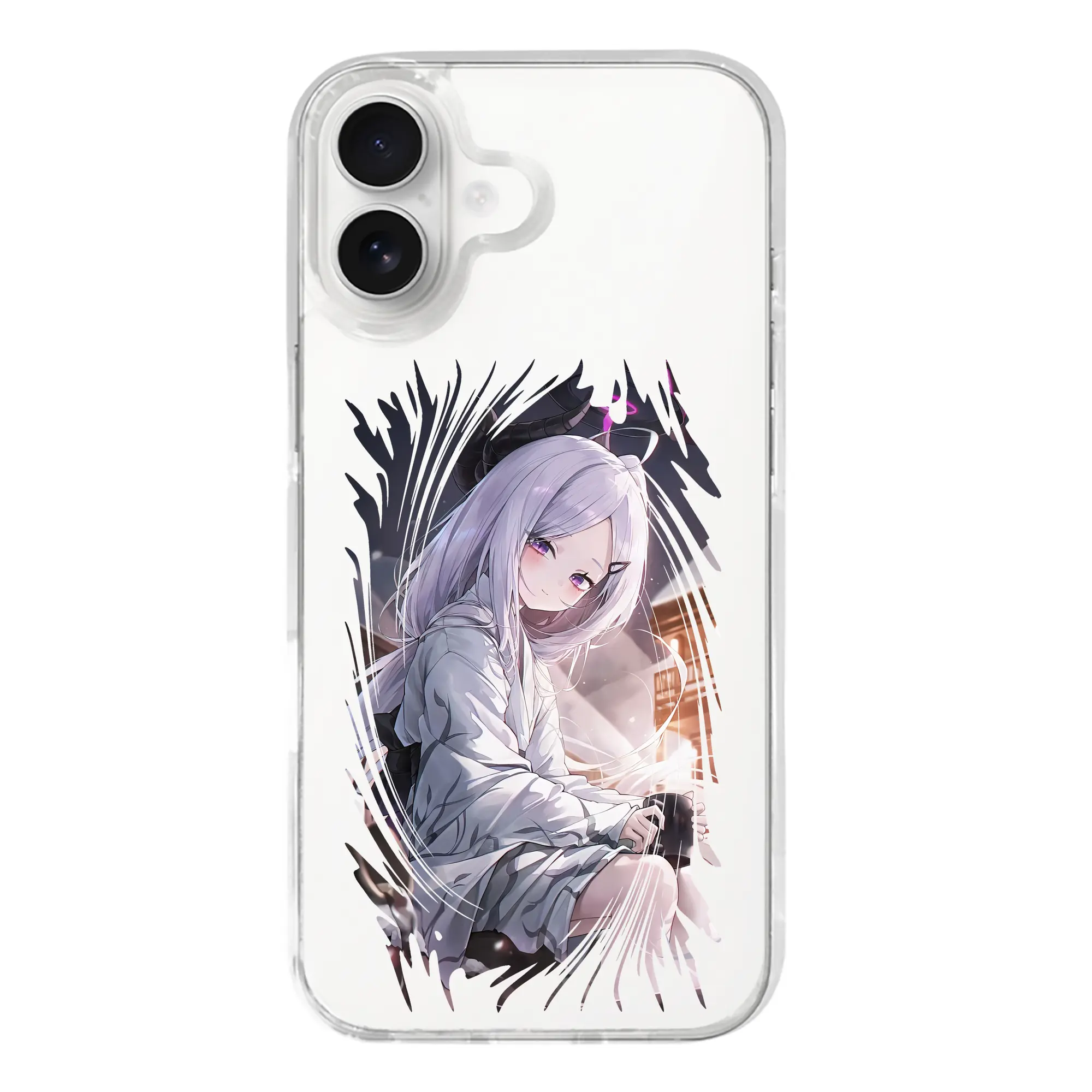 ブルーアーカイブ グッズ 空崎ヒナ - iPhone 17シリーズ 透明スマホケース – 薄型・耐衝撃・精密フィット保護カバー